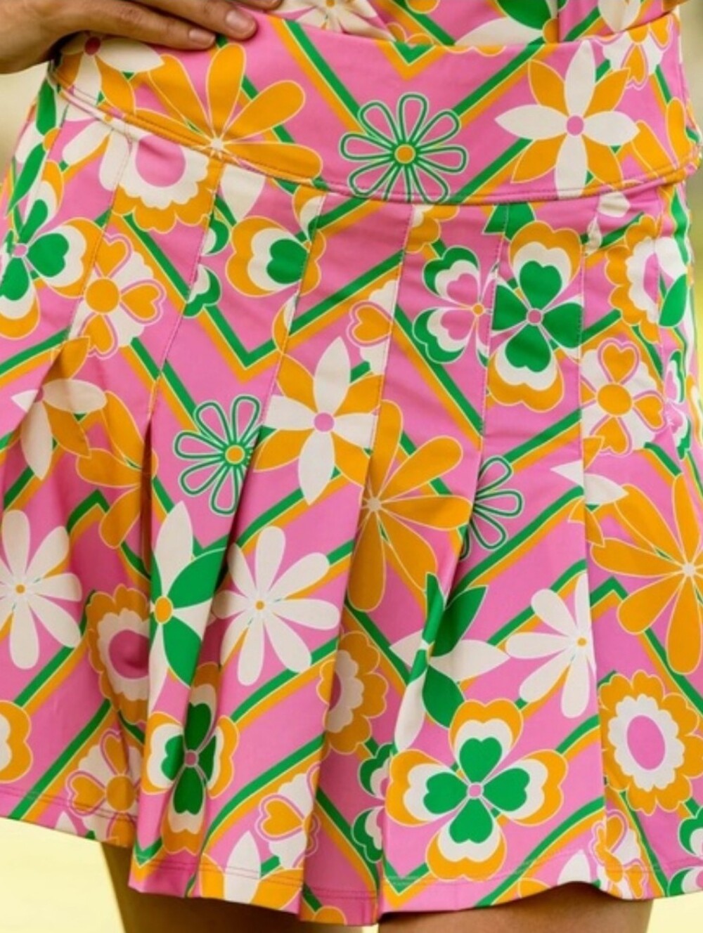 Kenny Flowers Acapulco Pleated Country Club Skort